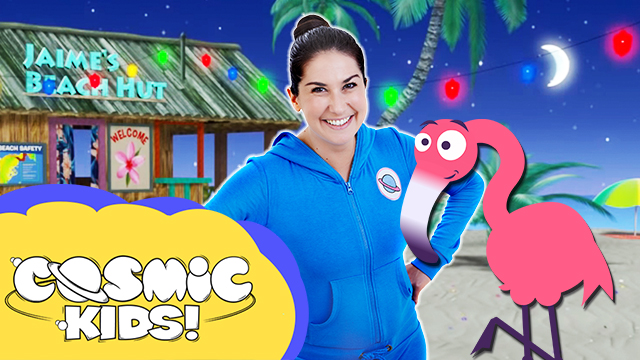 Calypso the Flamingo | Saturday Morning Yoga!