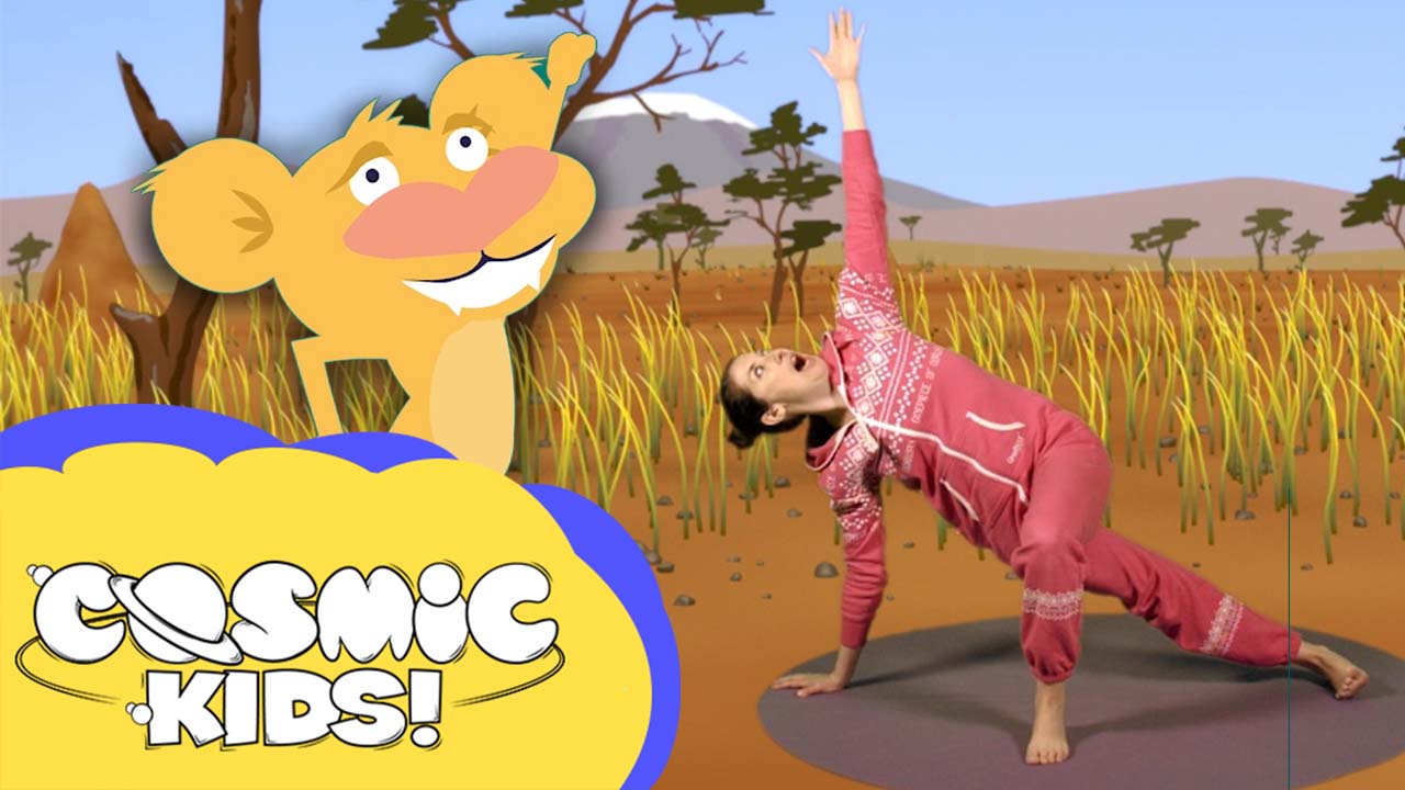 Lulu the Lion Cub | Saturday Morning Yoga!