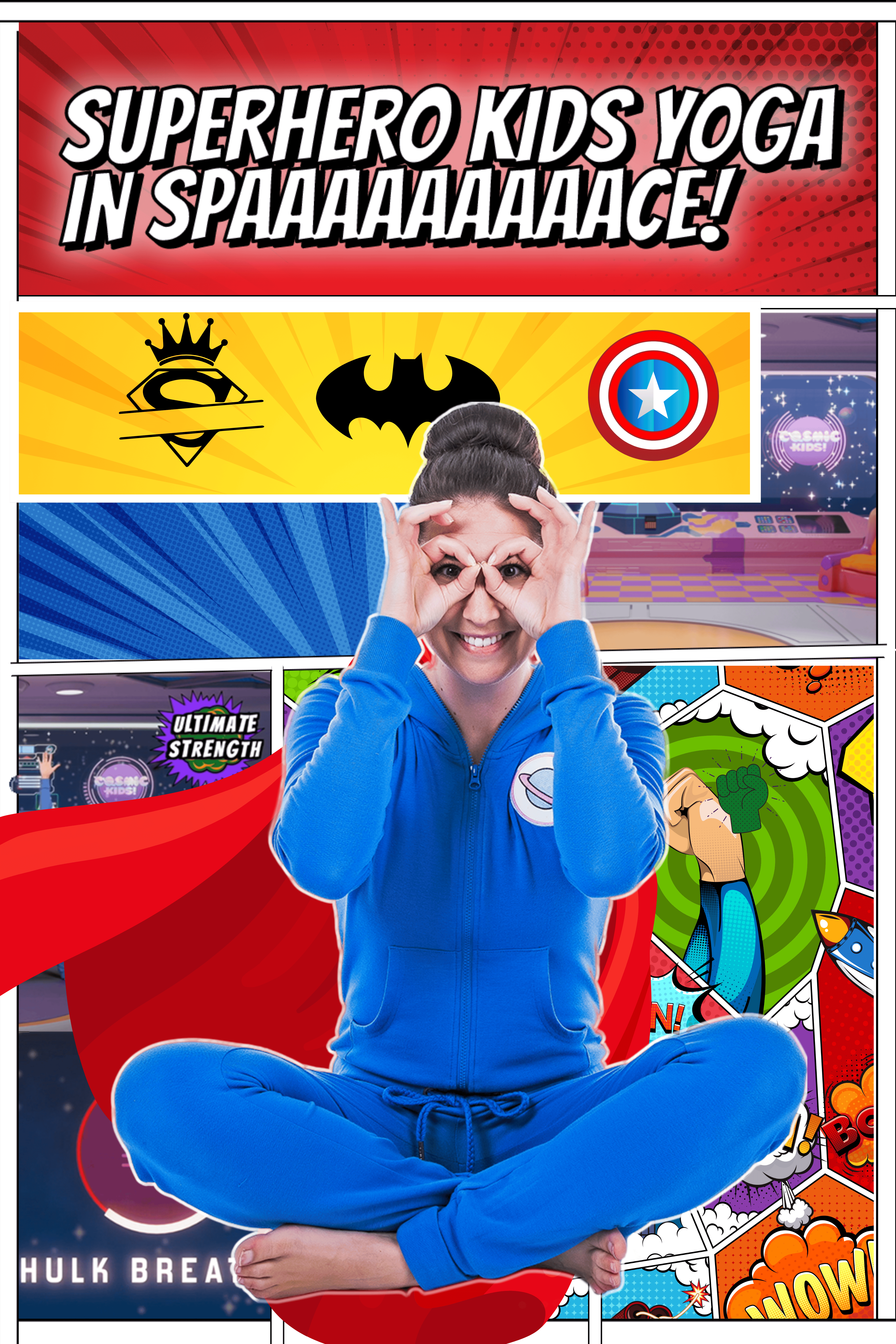 Superhero Kids Yoga in Space!