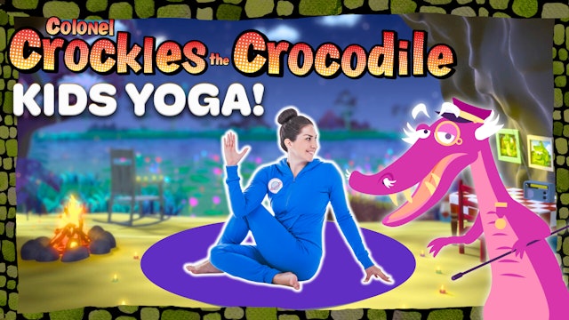 Colonel Crockles the Crocodile | Yoga Adventure!