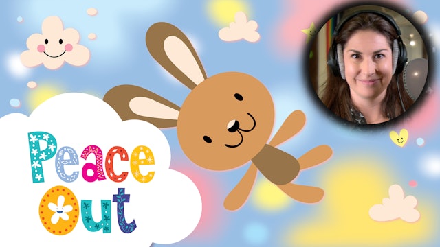 Fluffy Bunny | Peace Out