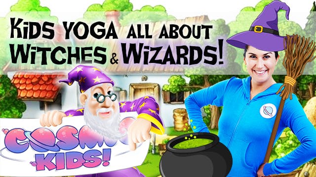 Witches & Wizards Yoga! 🧙‍♂️🧙‍♀️🎃🕷
