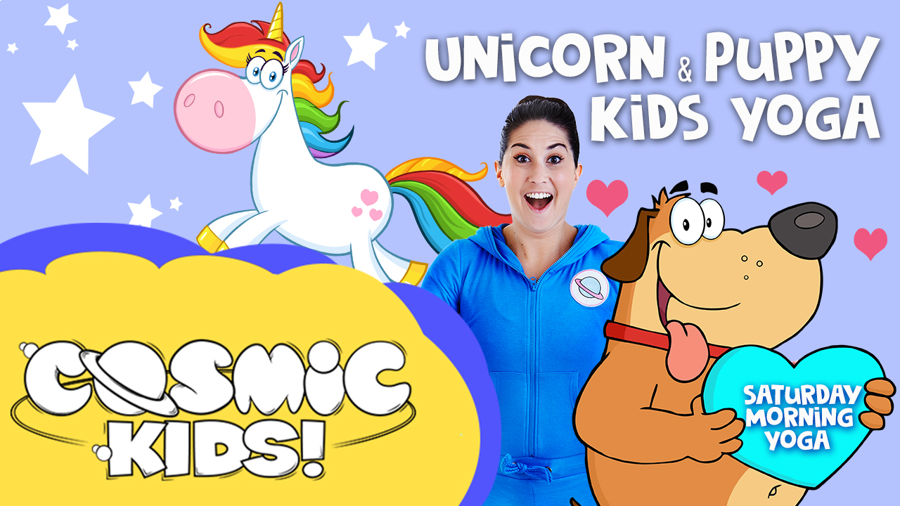 Unicorn and Puppy Yoga! | Saturday Morning Yoga!