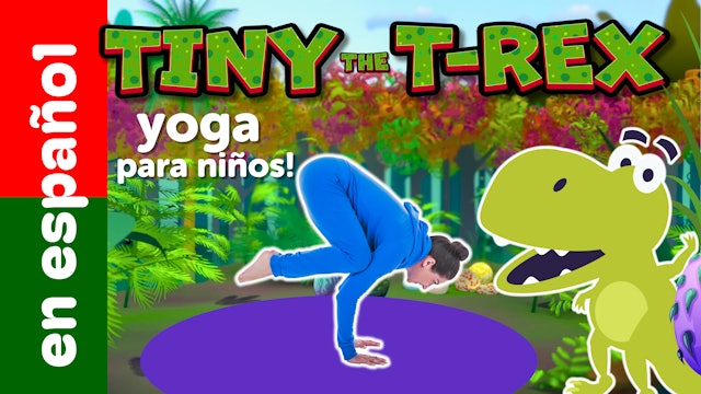 Tiny el T-rex (en Español) | Una aventura de Cosmic Kids Yoga!