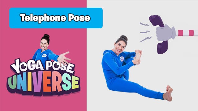 Telephone Pose | Yoga Pose Universe!