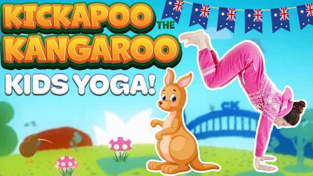 Kickapoo The Kangaroo | Yoga Adventure!
