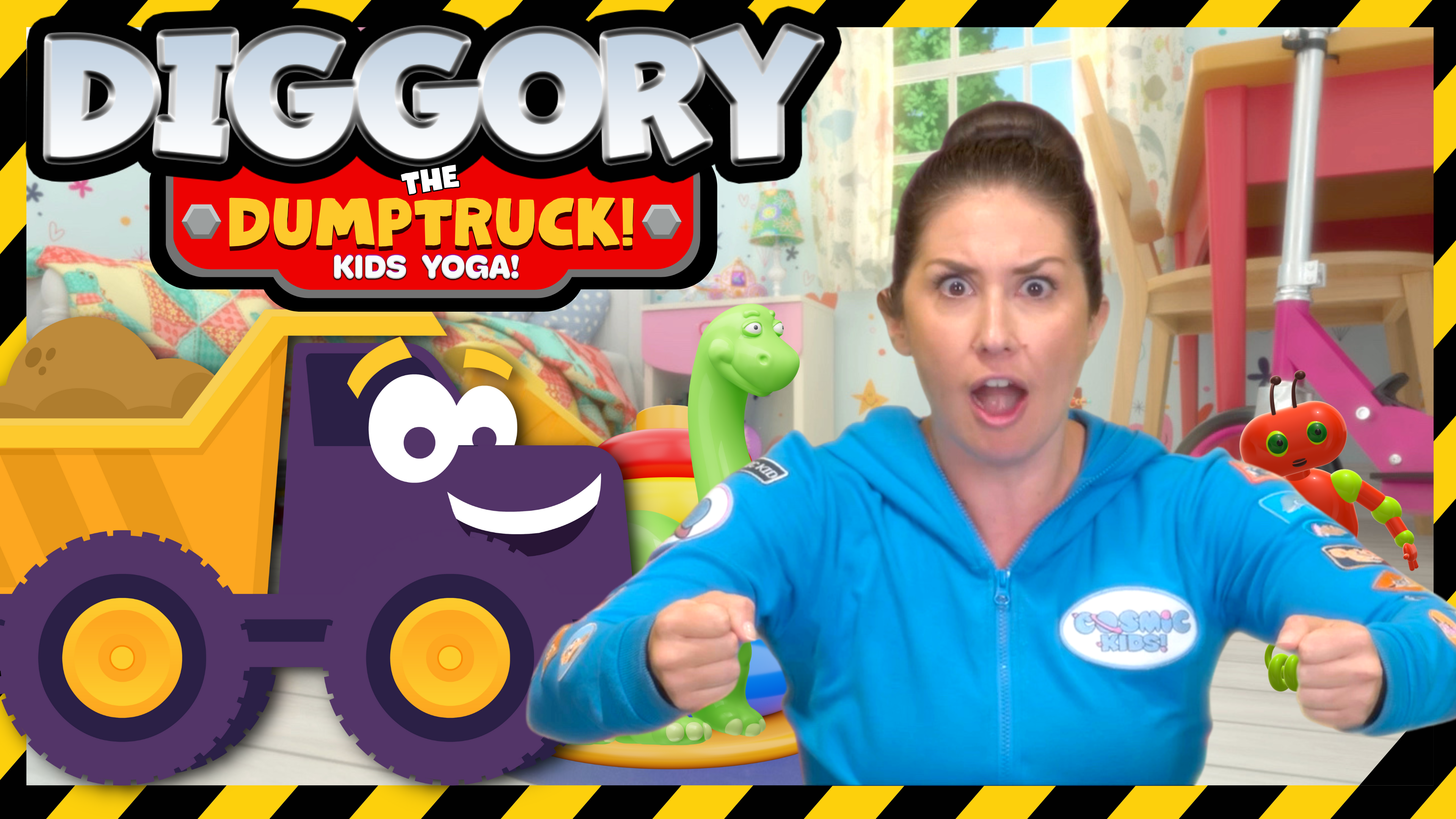 Diggory the Dumptruck | Yoga Adventure!