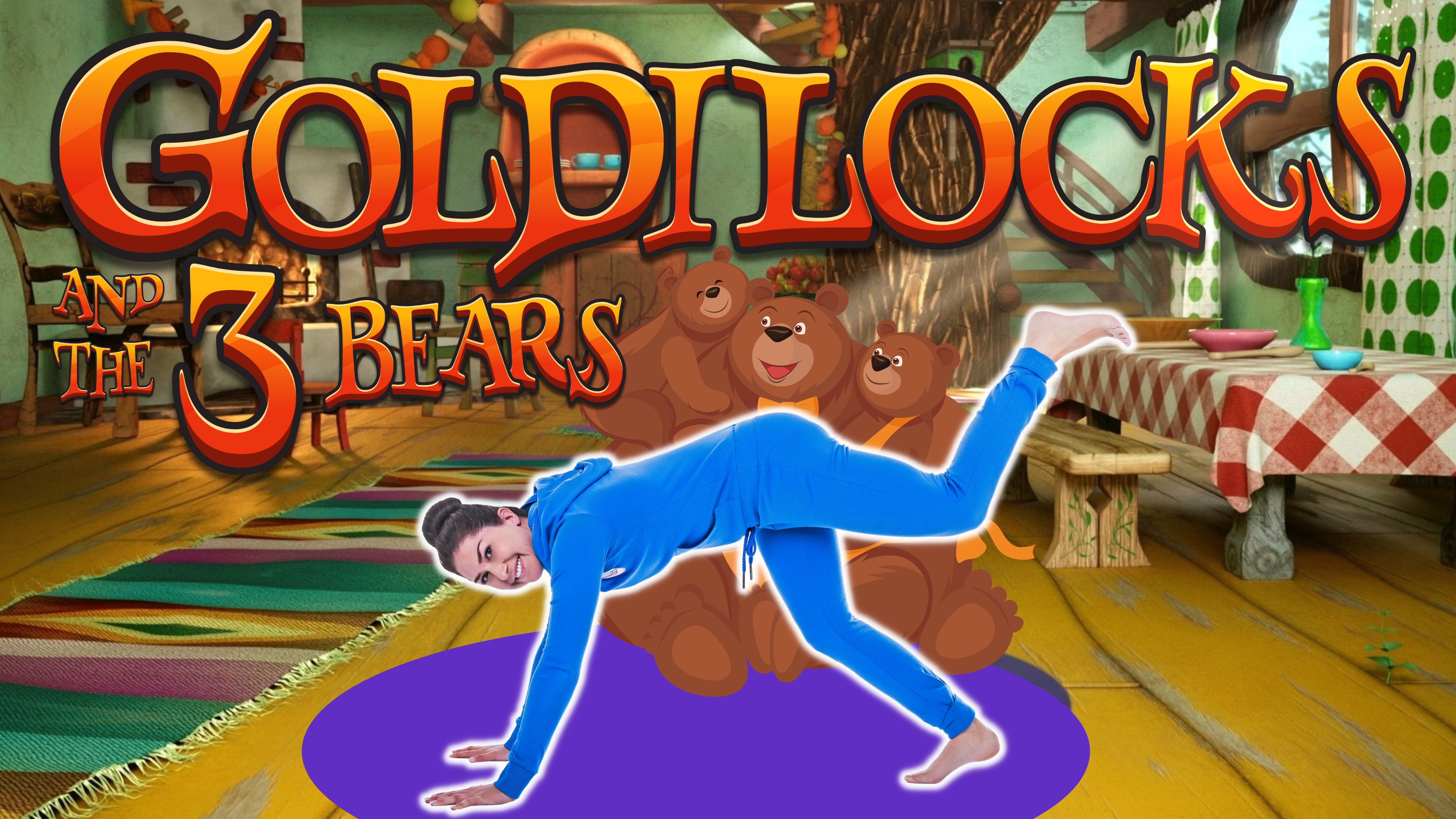 Goldilocks and the Three Bears | Yoga Adventure!