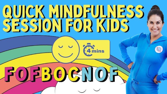 FOFBOCNOF, a quick mindfulness exercise