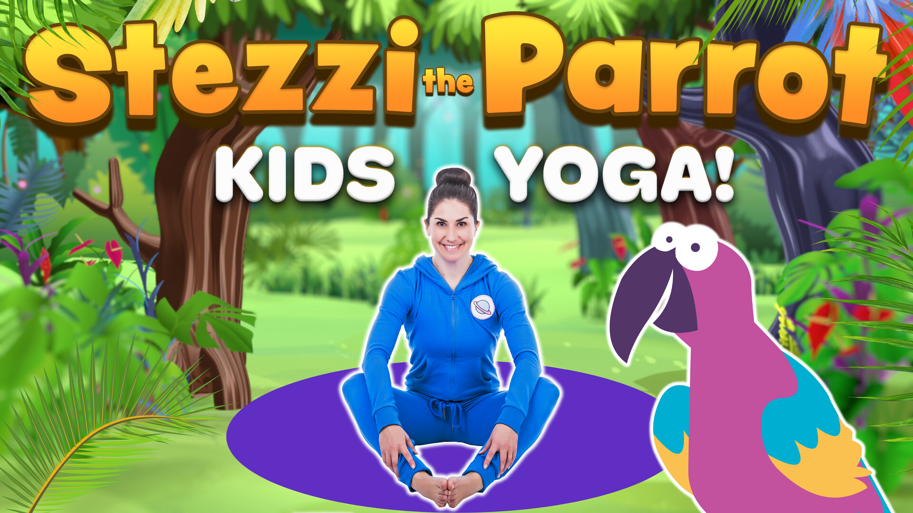 Stezzi The Parrot | Yoga Adventure!