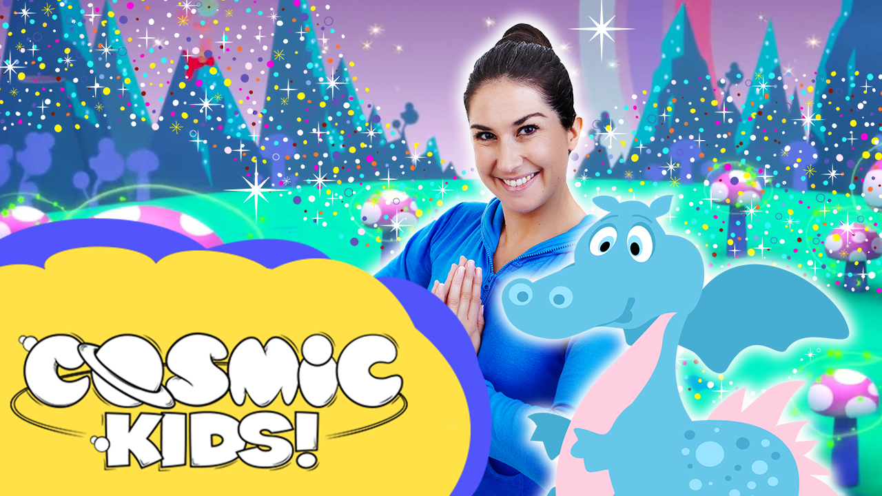 Cracker the Dragon 🐉 | Saturday Morning Yoga!