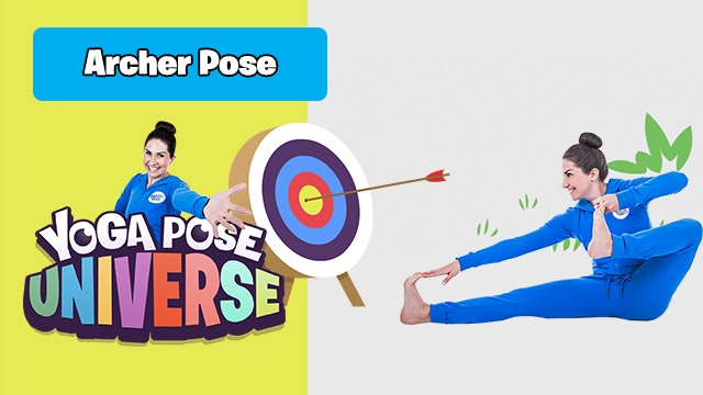 Archer Pose | Yoga Pose Universe
