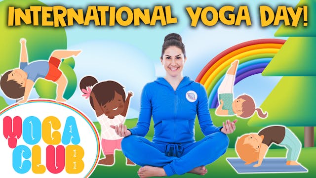 International Yoga Day 🌈 - YOGA CLUB!