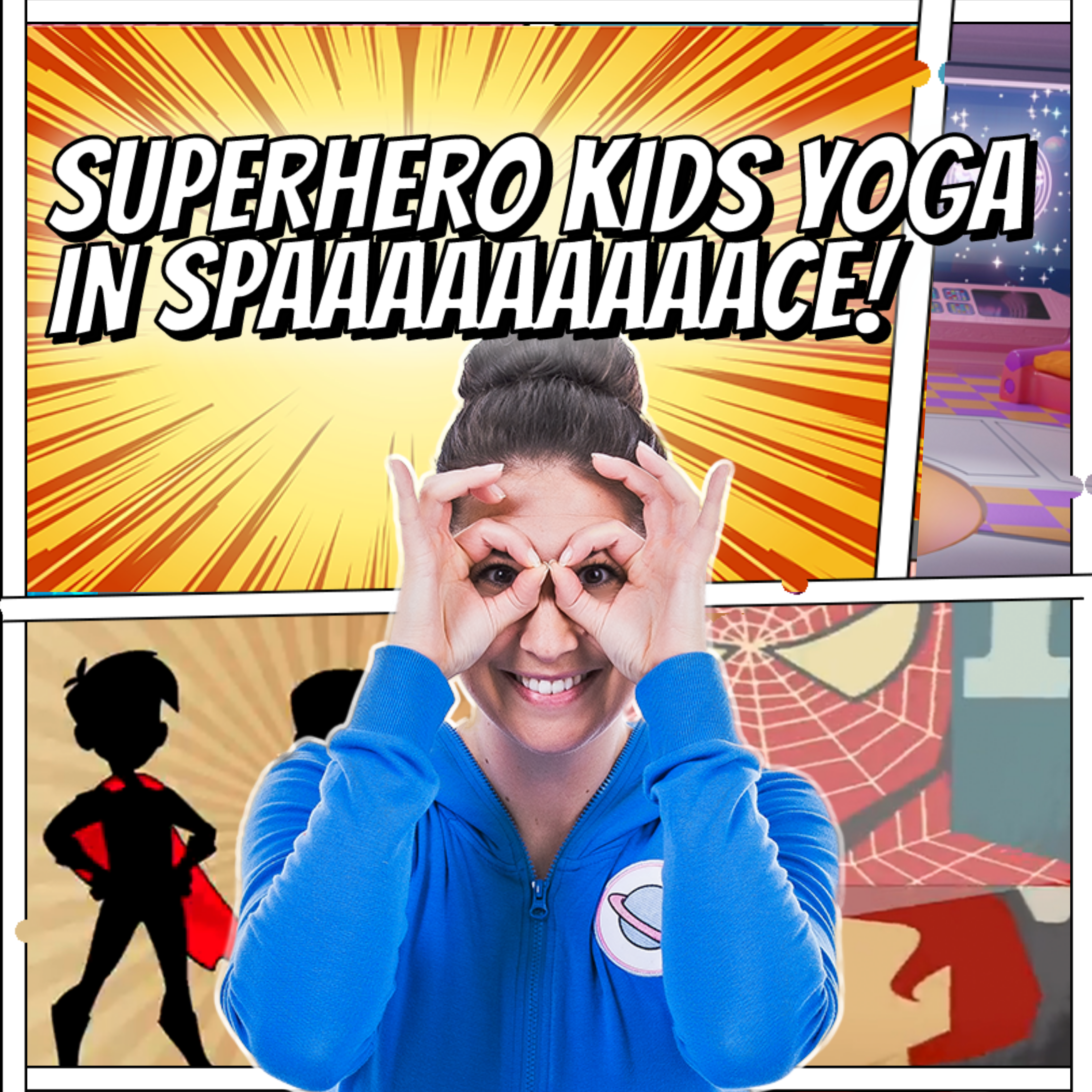 Superhero Kids Yoga in Space!