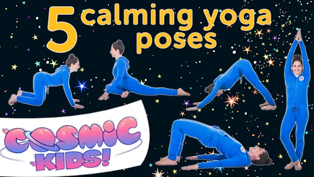 5 Calming Yoga Poses For Kids ✨