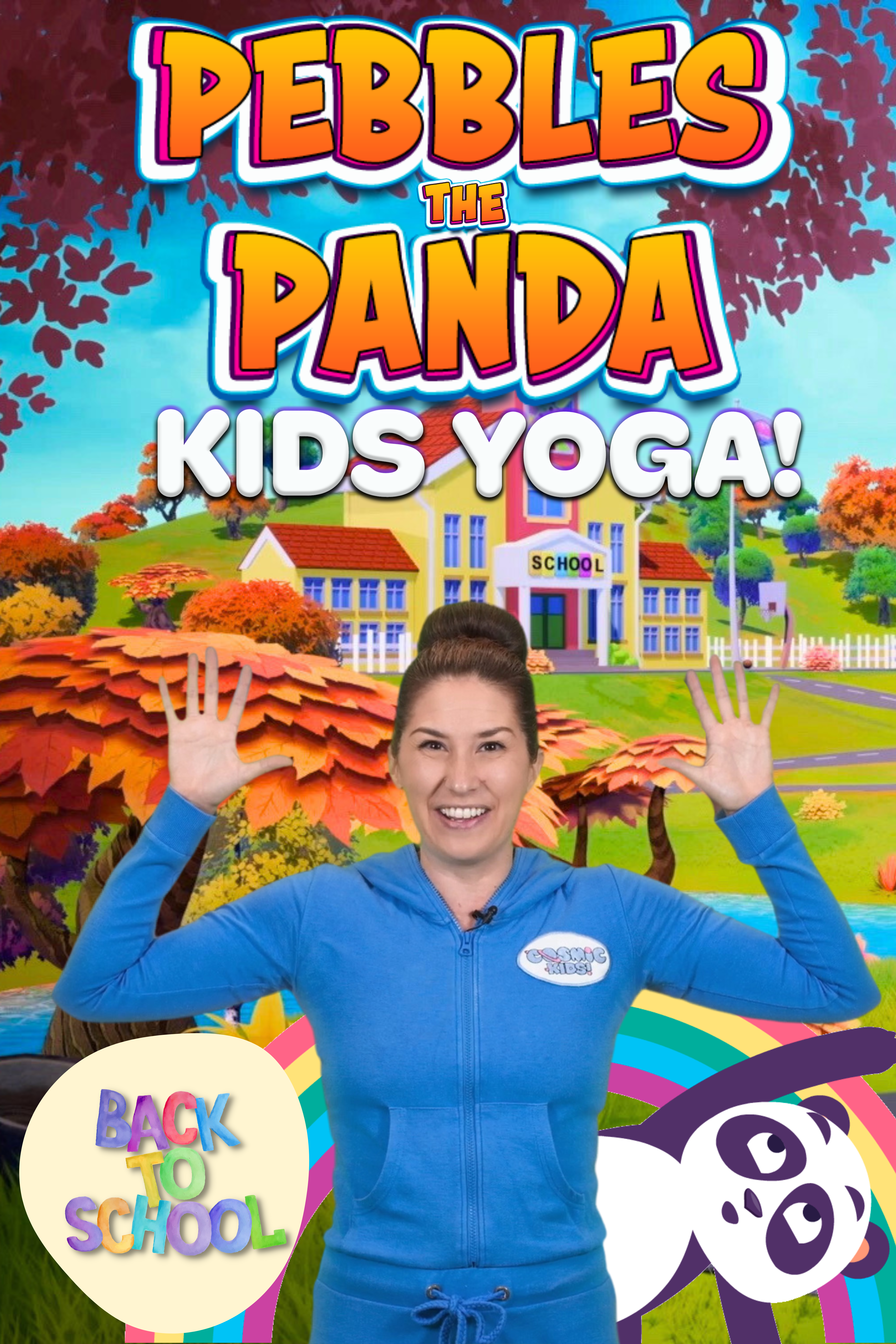 Pebbles the Panda - Back to School Yoga Adventure!
