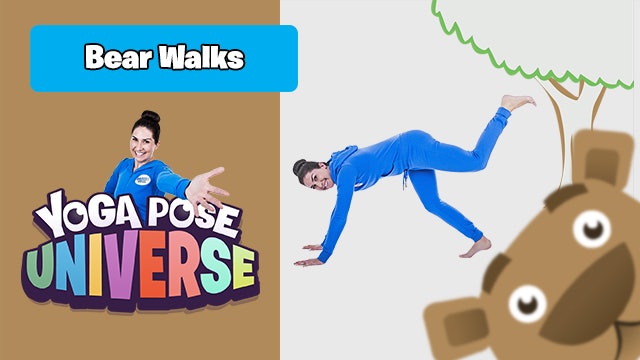 Bear Walks | Yoga Pose Universe!