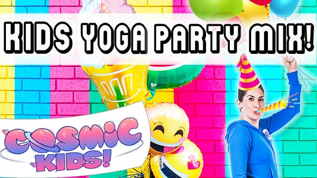 Kids Yoga PARTY MIX 🎉🎈🎊🥳