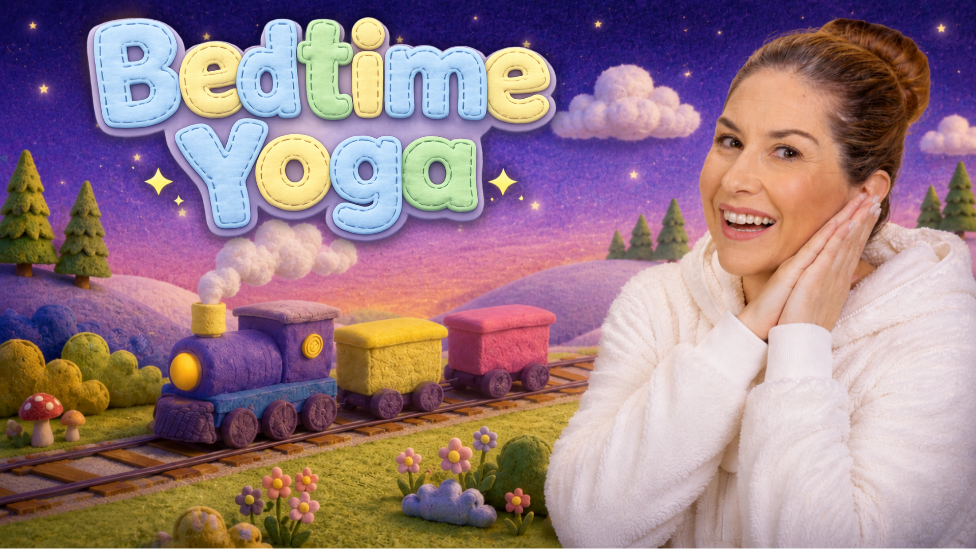 Sleepy Train | Bedtime Yoga