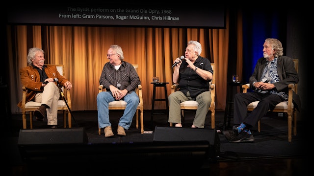 Panel Discussion: From Bluegrass to Country-Rock • Live at the Hall, 2023 