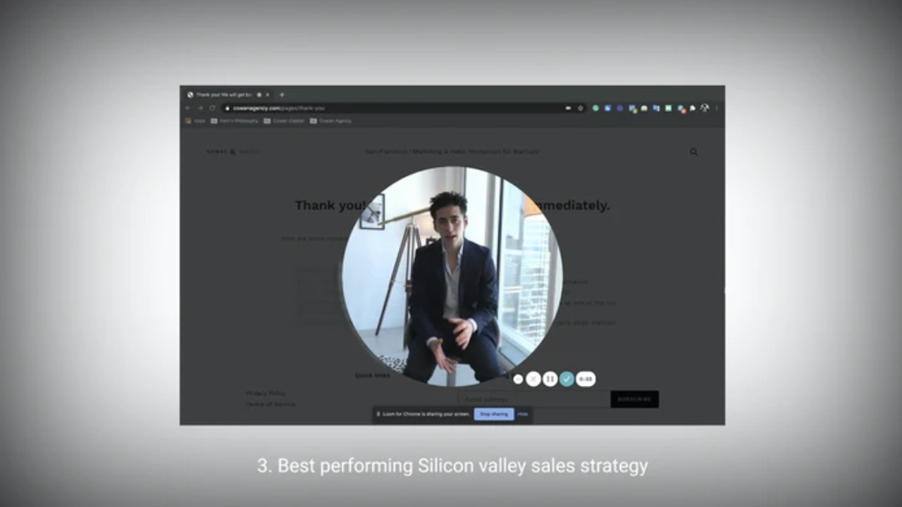 3. Top-performing Silicon Valley Sales strategy.