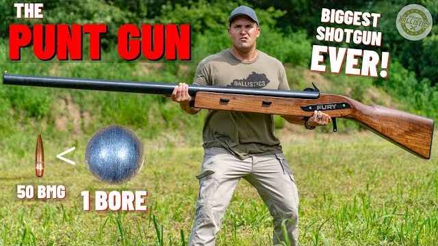 THE PUNT GUN (The Biggest Shotgun EVER !!!)