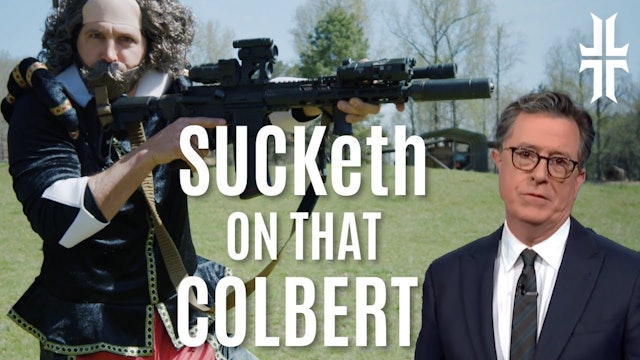 AR-15 'poetry' - Responding to Stephen Colbert
