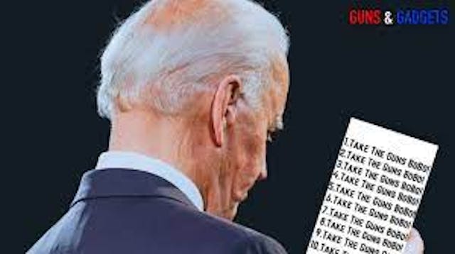 More Biden Gun Control and a Test for...