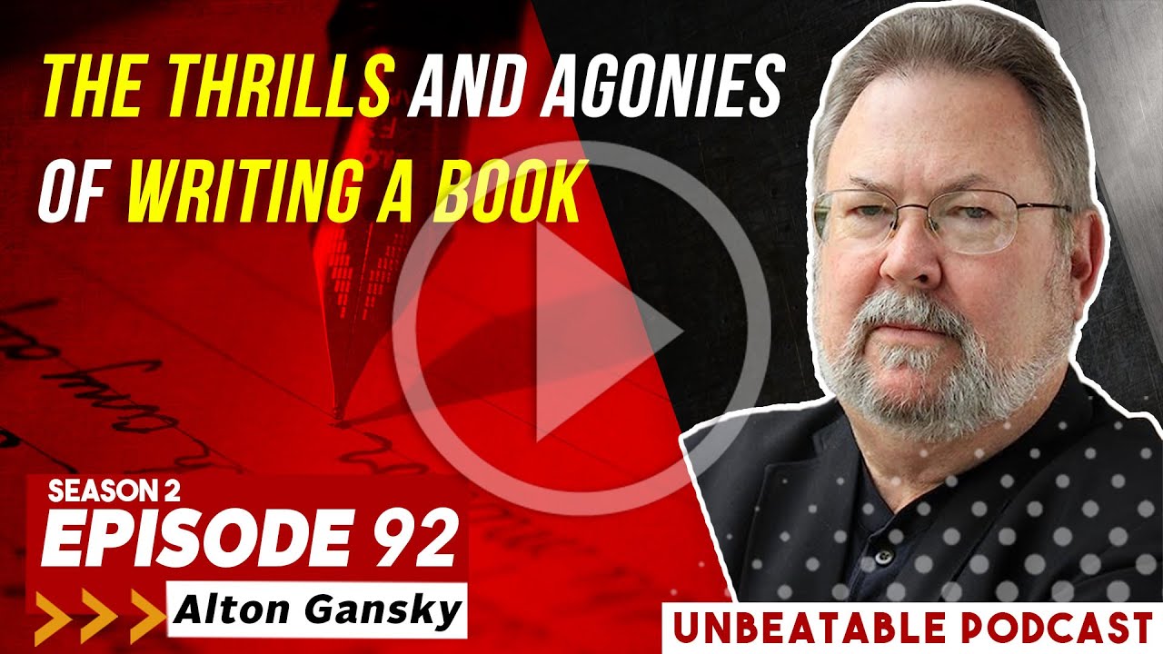 Ep. 92: Alton Gansky - The Thrills And Agonies Of Writing A Book
