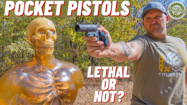 How Lethal Are Pocket Pistols ???