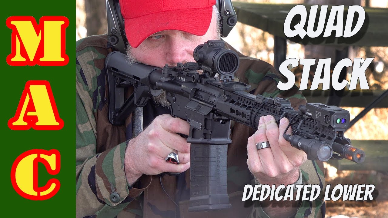 Dedicated Quad Stack AR15 lower - DT Quattro
