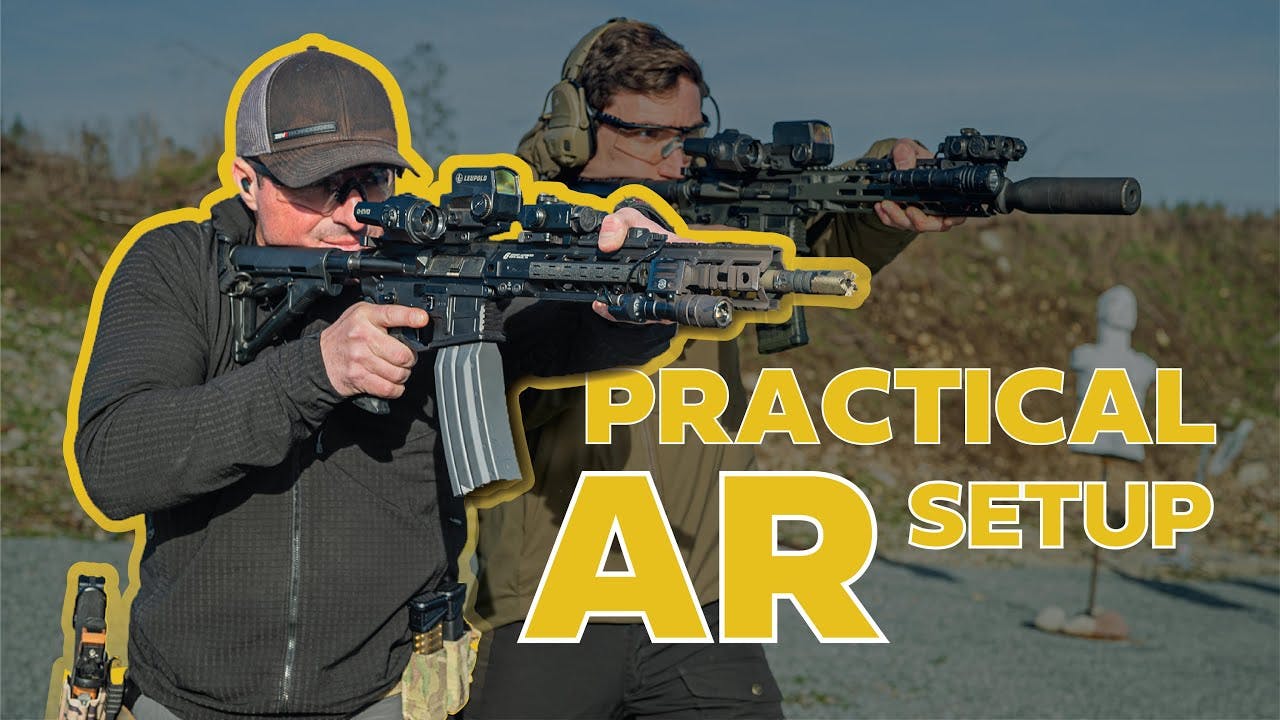 Army Ranger shows his rifle setups - Warrior Poet Society Network