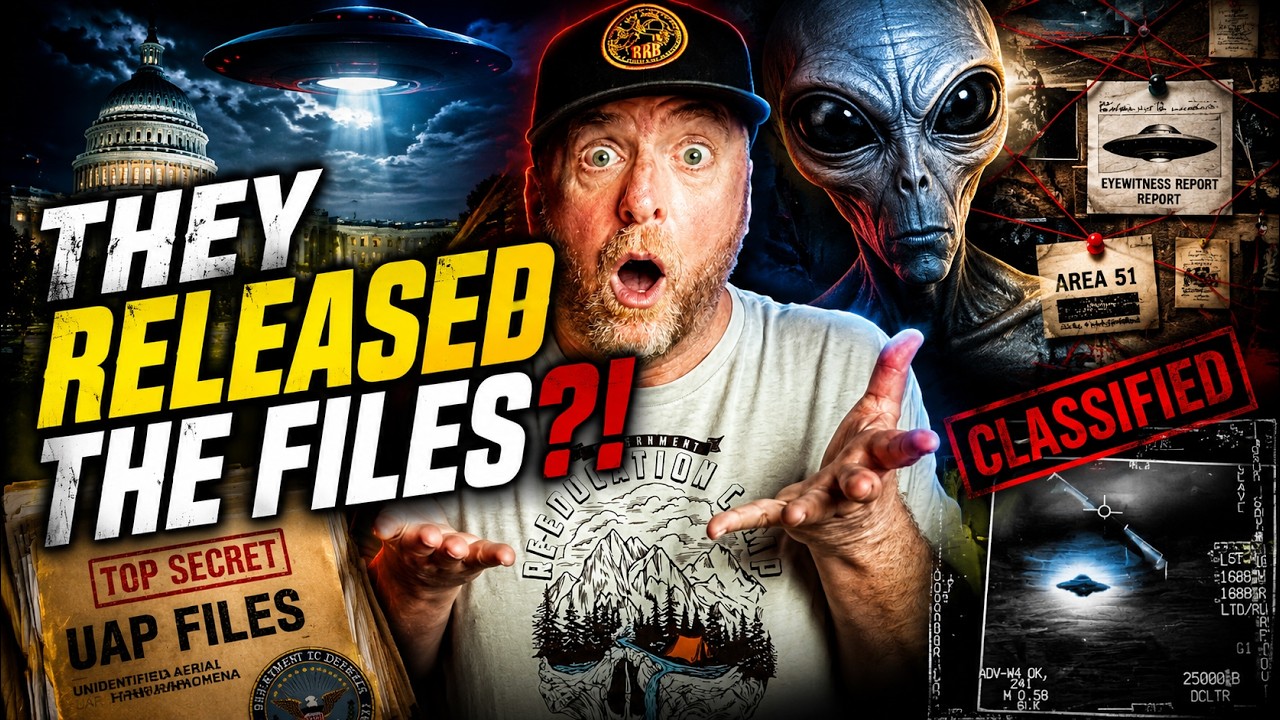 THEY RELEASED THE UAP FILES？! 👽