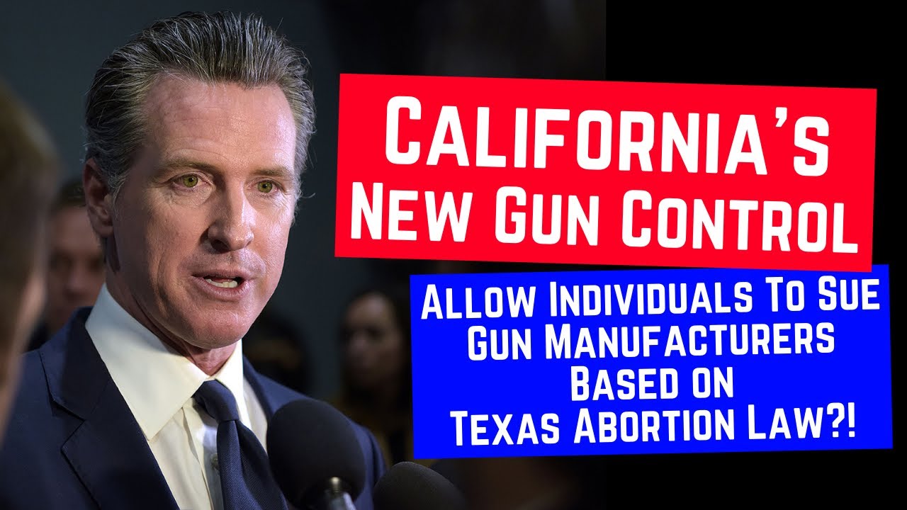 California Pivots on Gun Control | Individuals To Sue Manufacturers ?!