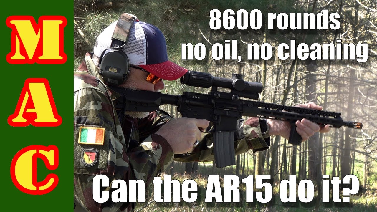 BCM AR15 - 8600 Rounds NO OIL & NO CLEANING