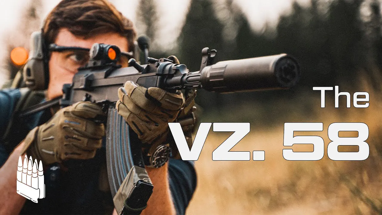Czech's took an AK but made it better. The VZ. 58 Czech Military ...