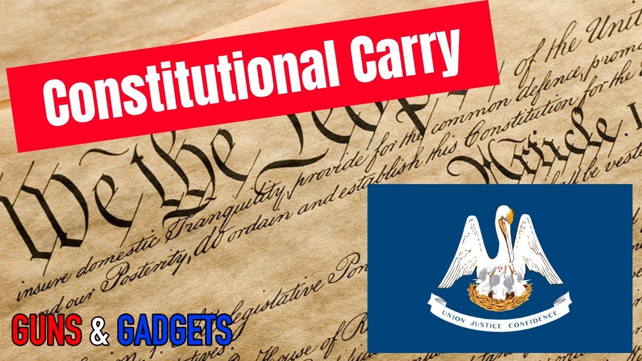 Louisiana Pushing For Constitutional Carry Warrior Poet Society Network