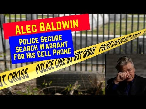 Alec Baldwin | Police Secure Search W...