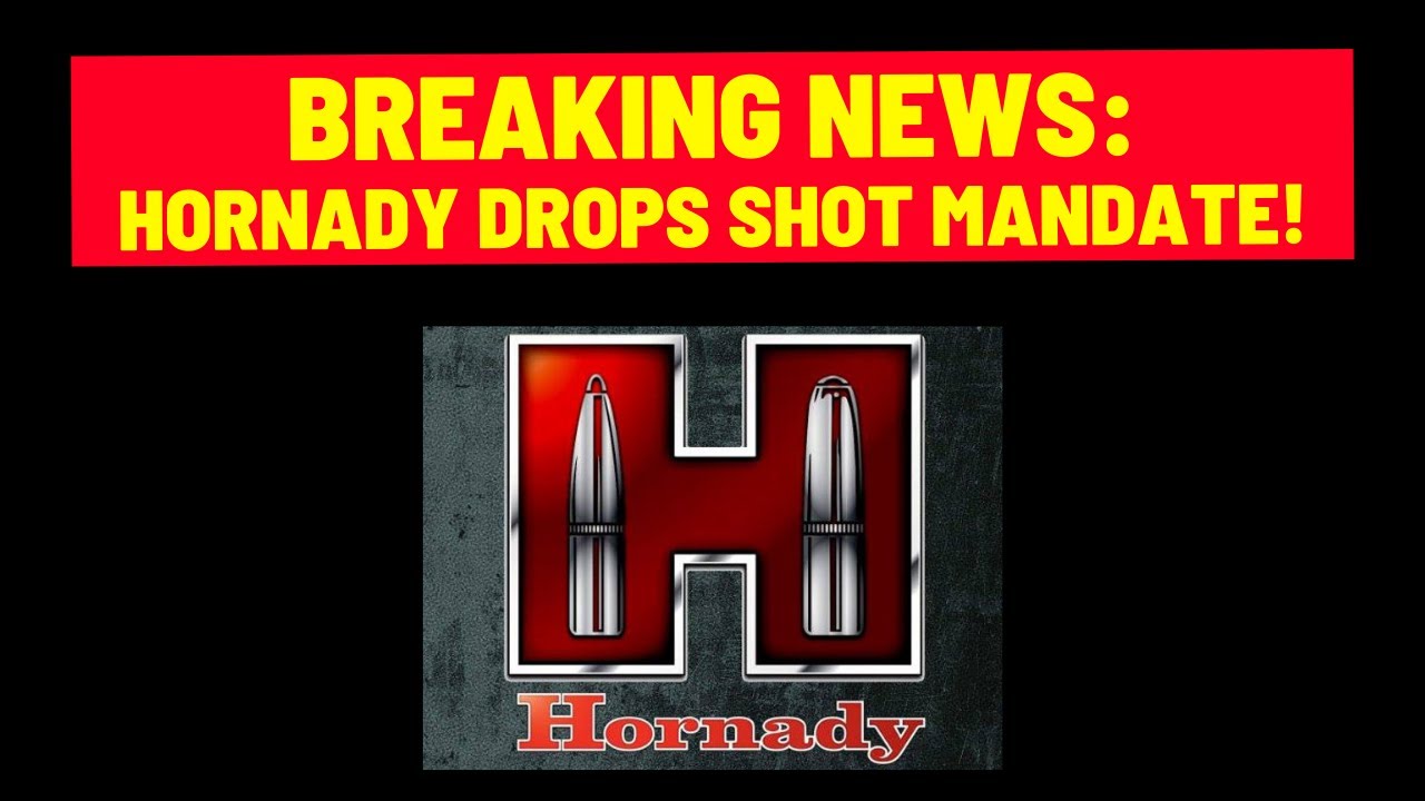 Breaking News | Hornady DROPS Shot Mandate