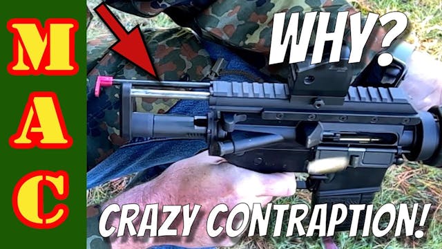 Crazy AR15 PDW Modification - Aviator...