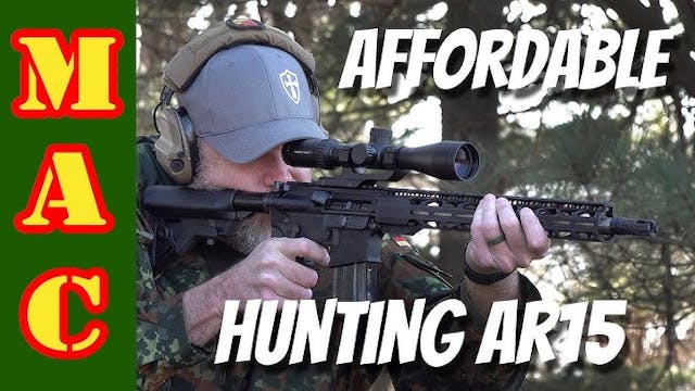 Affordable AR15 Deer Rifle - Ditch th...