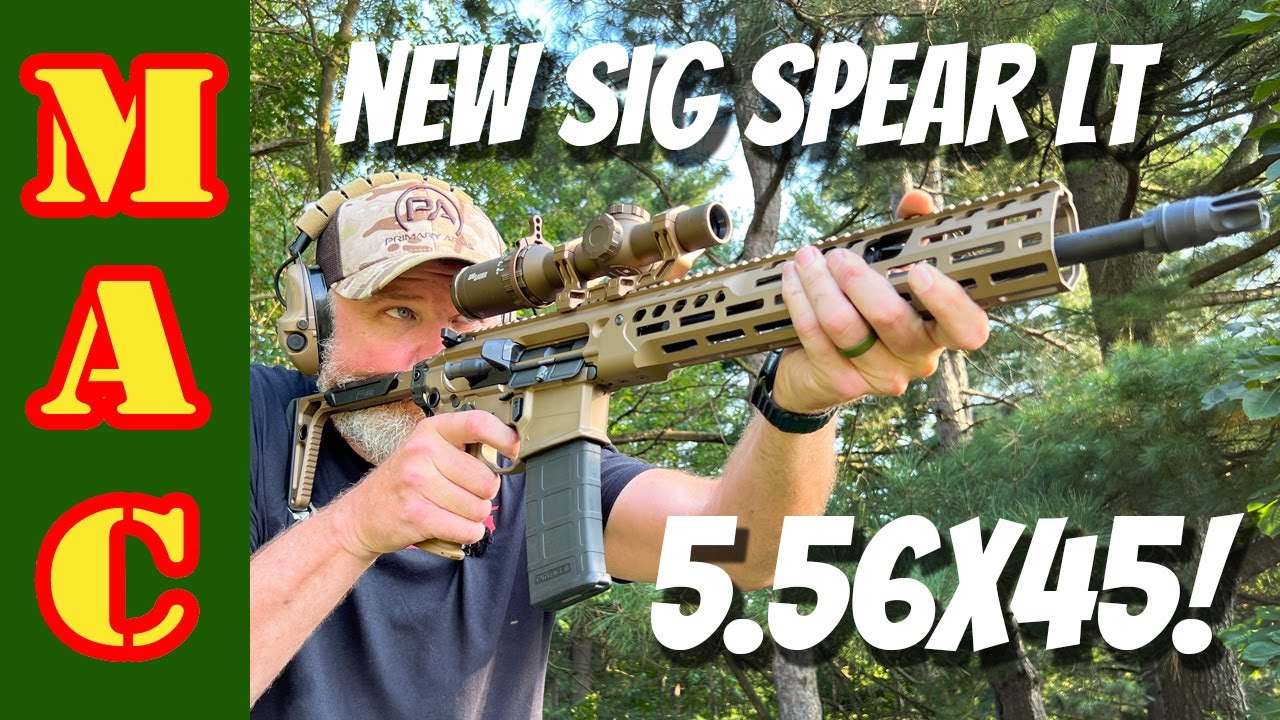 New SIG MCX SPEAR LT 5.56 for civilian market! Little brother to the Sig M5.
