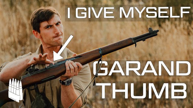 I give myself Garand Thumb | We find ...