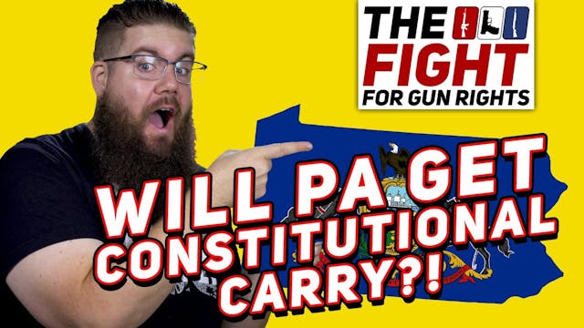 HEADS UP  PA Constitutional Carry Bil...