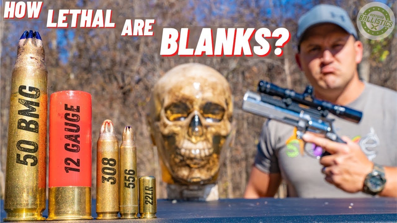 How Lethal Are Blanks ??? 💥 - Kentucky Ballistics - Warrior Poet ...