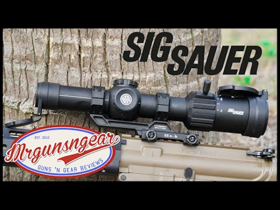 Testing out SIG's new Tango MSR LVPO. *Don't mind the BUIS. Nice scope! :  r/SigSauer