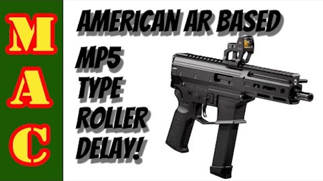 American MP5 based on AR15 - Angstadt Arms MDP9