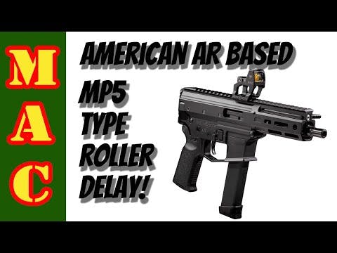 American MP5 based on AR15 - Angstadt...