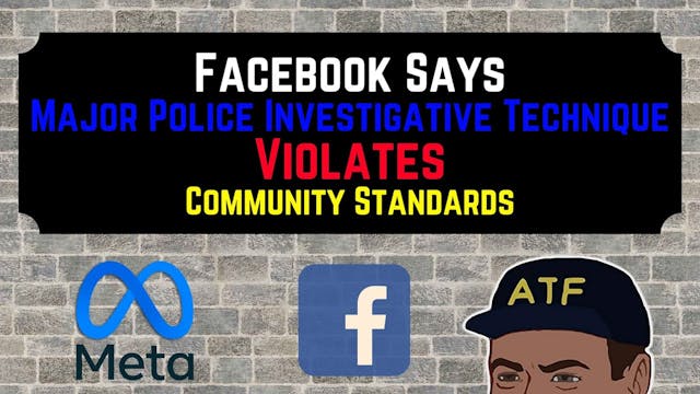 Facebook Says Major Police Investigat...