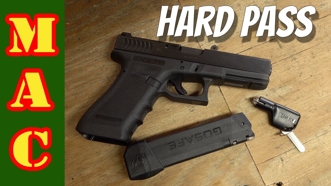 Craziest Gun Safety Device I've seen - GOSAFE